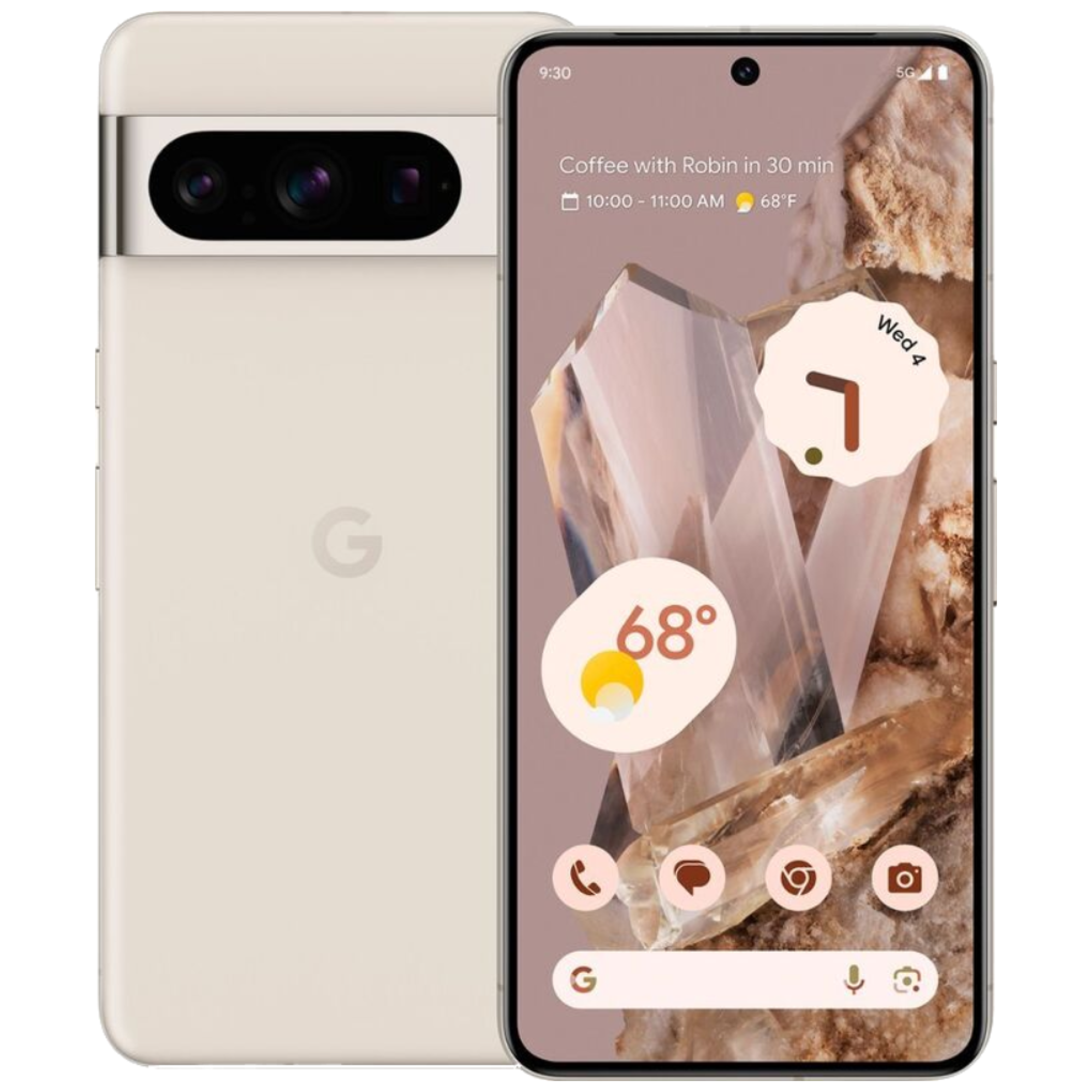 Смартфон Google Pixel 8 Pro 12/128 Gb 5G eSIM + SIM Бежевый купить по  подписке от 9 022 ₽ в месяц